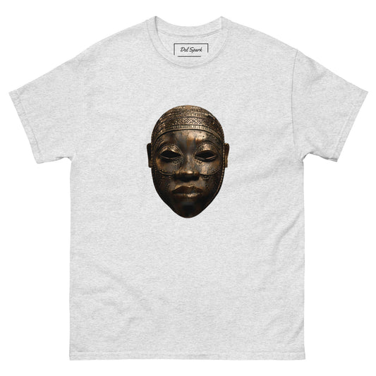 African Copper Mask Unisex Classic T-shirt - Delspark print-on-demand t-shirt